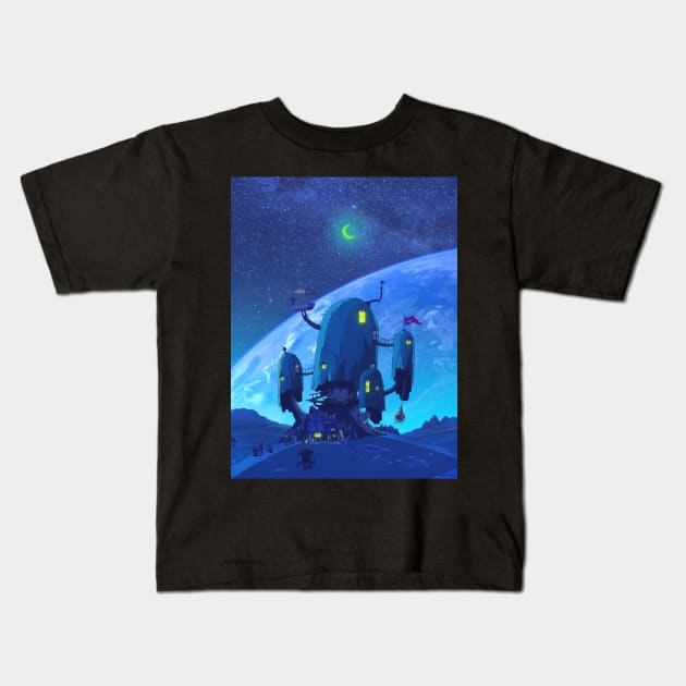 An adventure time memory Kids T-Shirt by julianmajinstore